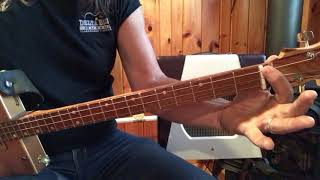 Video thumbnail of "Ripple Grateful Dead Robert Hunter Jerry Garcia lesson for 3 string Cigar Box Guitars"