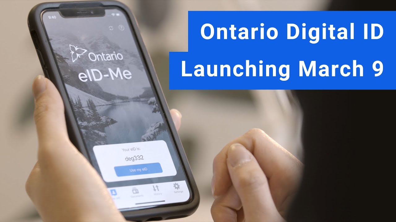 eID-Me Digital ID | Ontario Digital Identity App Launch Teaser