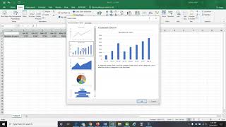 Creating a table/figure/graph for an APA paper using Excel. screenshot 3