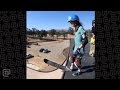 8yearold skateboarder girl drops in on megaramp