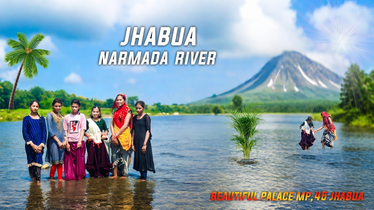 झाबुआ नर्मदा नदी || JHABUA NARMADA RIVER || Beautiful Palace MP.45 झाबुआ || Ravina_Tan-Tan 