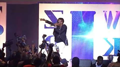 Samklef and Yung6ix Performance At Wizkid Album Launch Concert