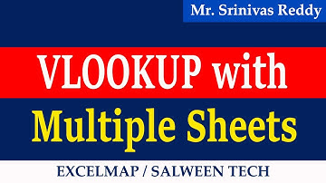 VLOOKUP with Multiple Sheets in Excel || Excel Tutorial