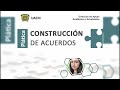 CONSTRUCCIÓN DE ACUERDOS