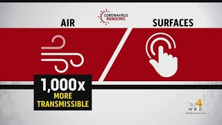 Contracting COVID From Surfaces 1,000 Times Less Likely Than Air Transmission, New Research Says