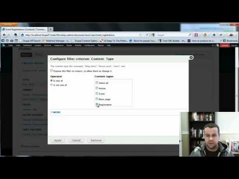 Drupal 7 Node Reference Tutorial: Event Registration