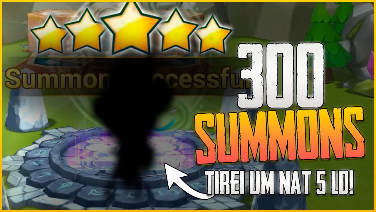 TIREI UM DOS MELHORES NAT FIVES LD NA MINHA CONTA SECUNDÁRIA - SUMMONADA DE ANO NOVO