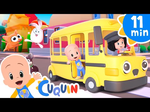 El autobús de la ciudad | Cánticos Para Niños | Cleo & Cuquín