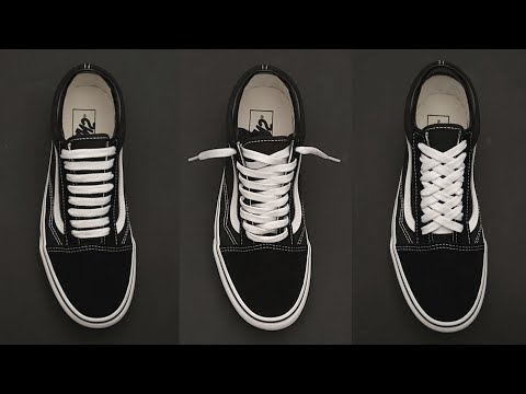 3 Cool Ways How to Vans Old Skool | Vans Old Skool Lacing
