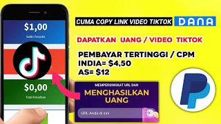 1 VIDEO TIKTOK DIBAYAR CUMA COPY LINK! APLIKASI PENGHASIL UANG - WEBS PENGHASIL UANG 