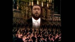 Luciano Pavarotti Ave Maria Notre Dame Basilica Montreal Quebec Canada 💕 1978 Christmas Concert.