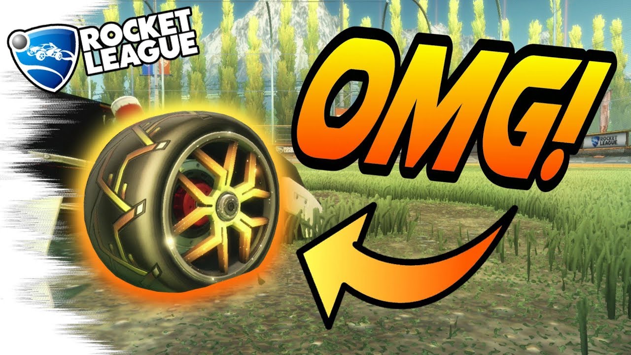Special Gold Effect Rocket League Decennium Pro Wheel vrogue.co