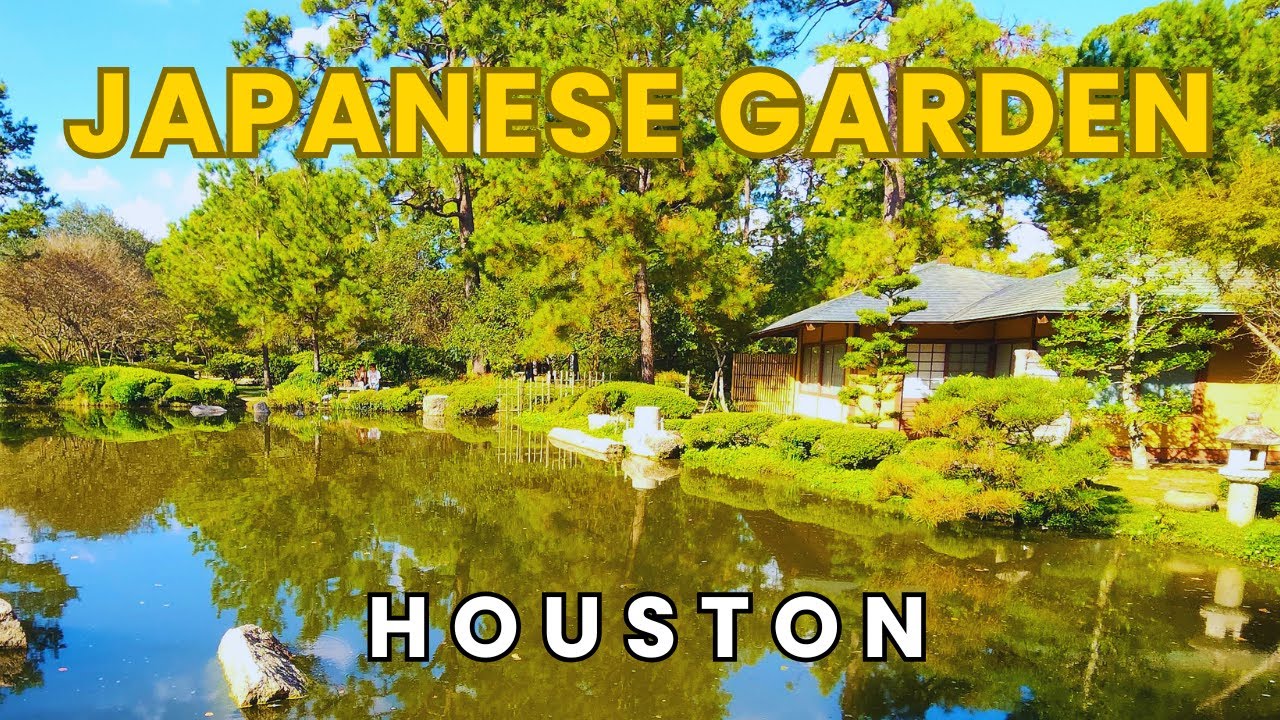 What’s INSIDE This BEAUTIFUL Japanese Garden In Houston Texas Full Tour