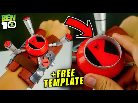 How To Make KEVIN 11 ANTITRIX | BEN 10 Reboot Omnitrix +Free Template w/ Functioning Alien Interface