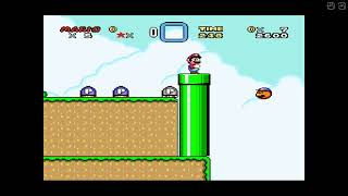 Super mario world hacemos un truco con los 3 interruptores.