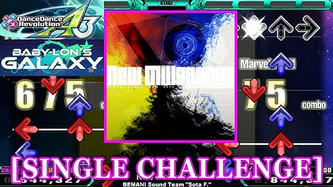 【DDR A3】 New Millennium / BEMANI Sound Team "Sota F." [SINGLE CHALLENGE] 譜面確認+Clap