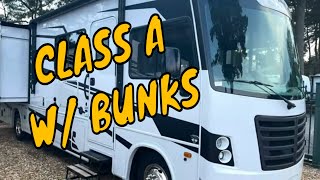 NEW 2024 FOREST RIVER FR3 32DS CLASS A GAS MOTORHOME FORD V8 Dodd RV BUNK BEDS KING BED WALKTHROUGH