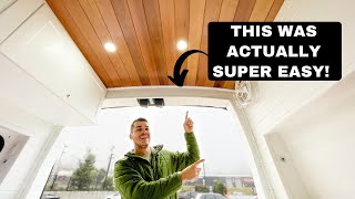 Making those UGLY edges look AMAZING | Ford Transit Conversion