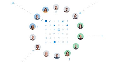 Secure collaboration with team folders