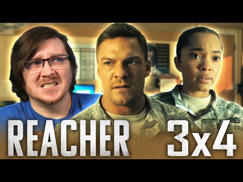 REACHER 3x4 REACTION | Dominique | Alan Ritchson | Season 3 | Review