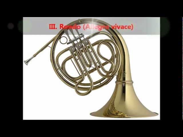 Mozart - Horn Concerto No. 4