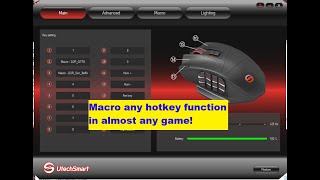 How To Macro Games Like D2R With This Wireless LED Mouse On Amazon screenshot 1