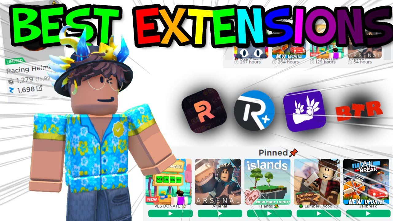 The BEST Roblox CHROME Extensions!! 