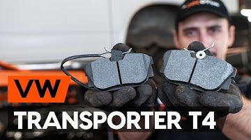 Så byter du bromsbelägg bak på VW TRANSPORTER 4 (T4) [GUIDE AUTODOC]