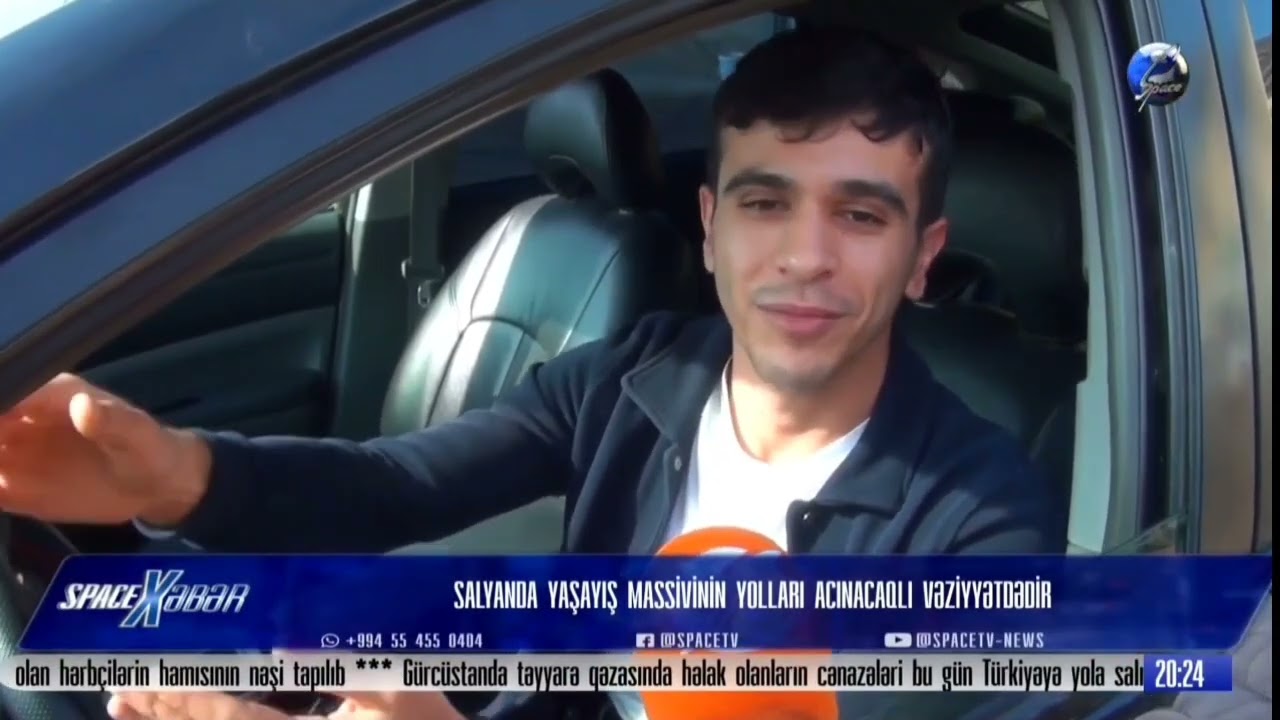 Salyanda yaşayış massivinin yolları acınacaqlı vəziyyətdədir.#spacetv #salyan 