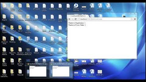 4 Events in the life cycle of a web application Part 4
