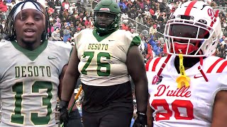 #1 DUNCANVILLE VS #3 DESOTO  Intense Battle between National Powerhouse's & Bitter Rivals