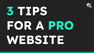 3 Easy Ways to Make Your Website Look More Professional