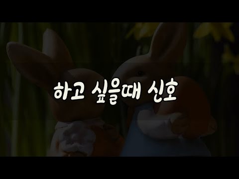 하고 싶은날 신호 정하자 남자ASMR