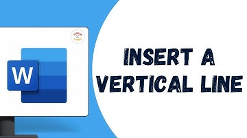 How to Insert a Vertical Line in Word