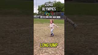 Early Long Jump Training!