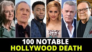 100 Notable Hollywood Deaths (2000 - 2022) Famous Actors and Actresses who died