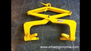 pinza pantografa para tacos de inoxidable