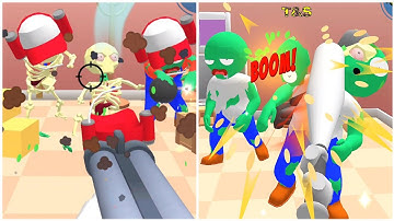 Zombie Master Hit Shoot L8-10, New Android Games Gameplay 2023 Walkthrough ios Simulato‪r Trailer