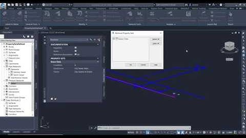 Using Civil 3D Property Sets to Associate User Defined Attributes to Objects