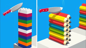 Slice It All Gameplay! Satisfying and Relaxing ASMR Slicing Video NEW UPDATE