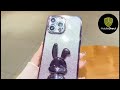 Husa CUBZ Glitter Rabbit with Kickstand