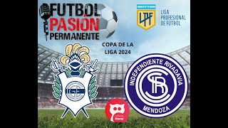 GIMNASIA vs INDEPENDIENTE R. EN VIVO ⚽ COPA DE LA LIGA PROFESIONAL 2024 - FECHA 2 ZONA A