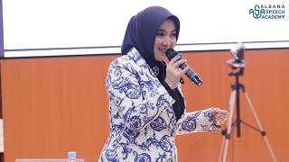 MC AND MODERATOR TRAINING FOR PLN PUSHARLIS - Albana Speech Academy