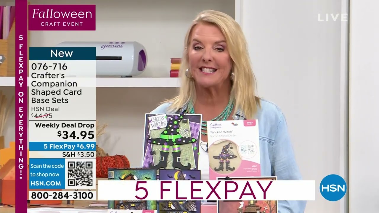 Crafter's Companion Pumpkin Harvest Shaped Card Base Sets