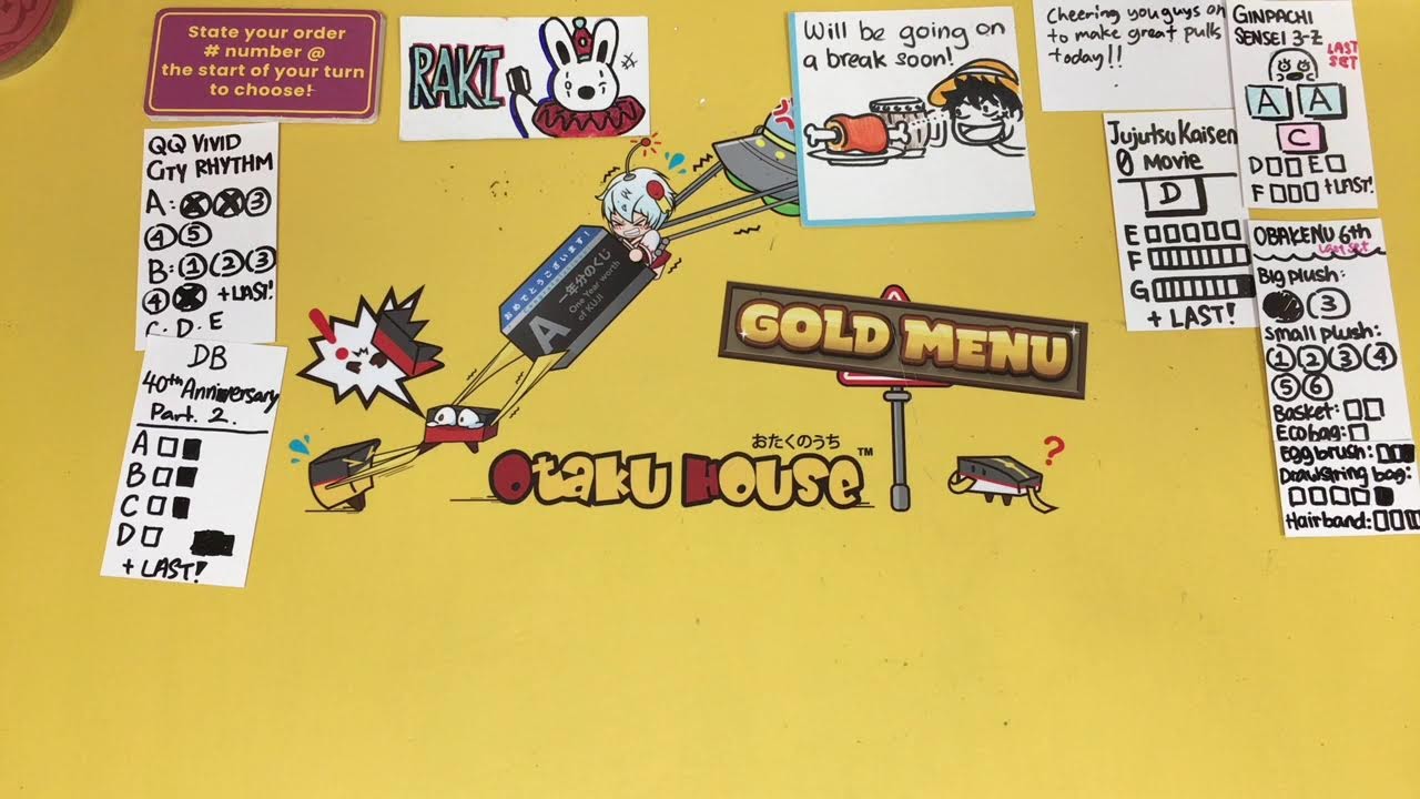 Otaku House LIVE Kuji : “Hanamaru Obake Sanrio Atari Kuji - NEW!” (Part 1)