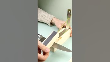 How to sharpen the sharpest knife! #shorts