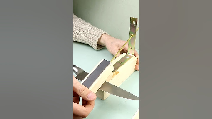 How to sharpen the sharpest knife! #shorts