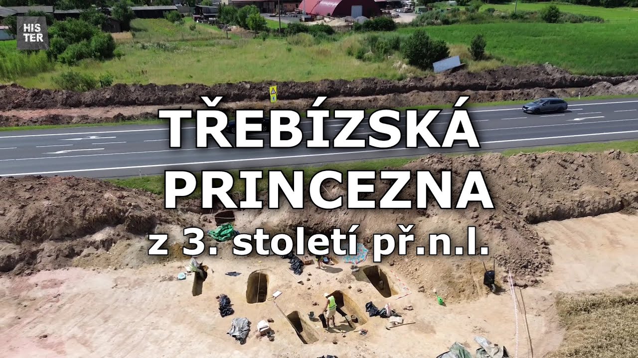 Třebízská princezna - nález bohatého hrobu z 3. století př.n.l. 07/2024