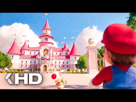 THE SUPER MARIO BROS. MOVIE Clip – Peach's Castle (2023)