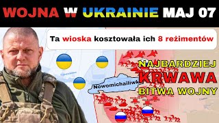 07 MAJ: Ukraińcy NISZCZĄ 314 CZOŁGÓW i BWP W OSTATNIEJ BITWIE O NOWOMICHAILIWKĘ  Wojna w Ukrainie